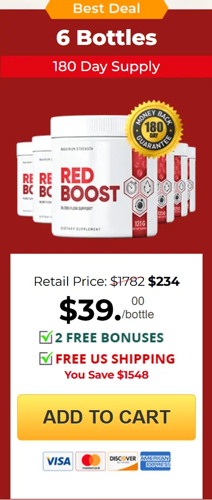 Red Boost Buy 6 Bottle